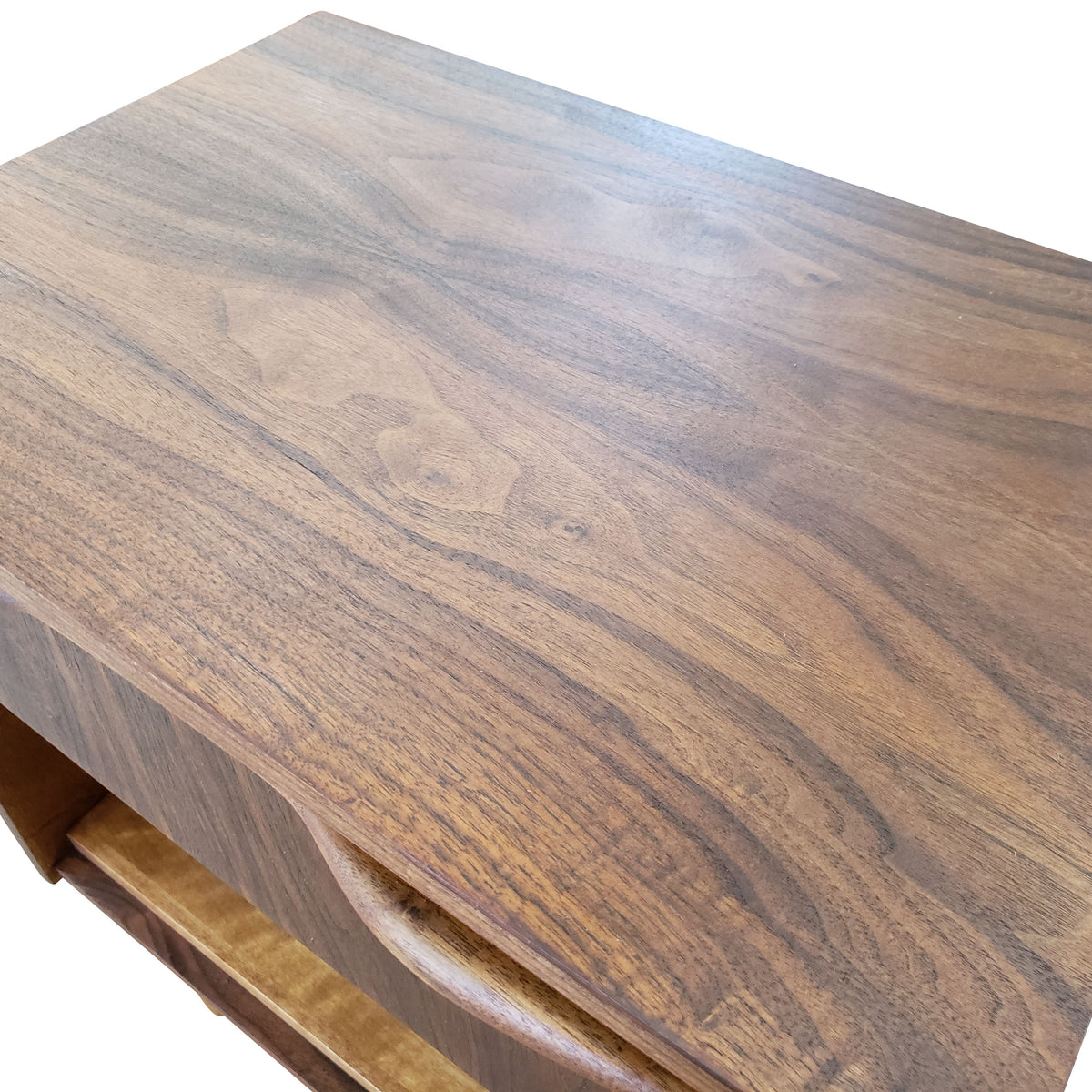 Mid-century modern Vintage Walnut Bedside Tables