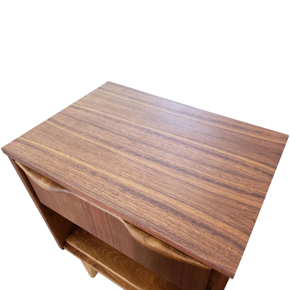 Vintage Walnut Bedside Tables