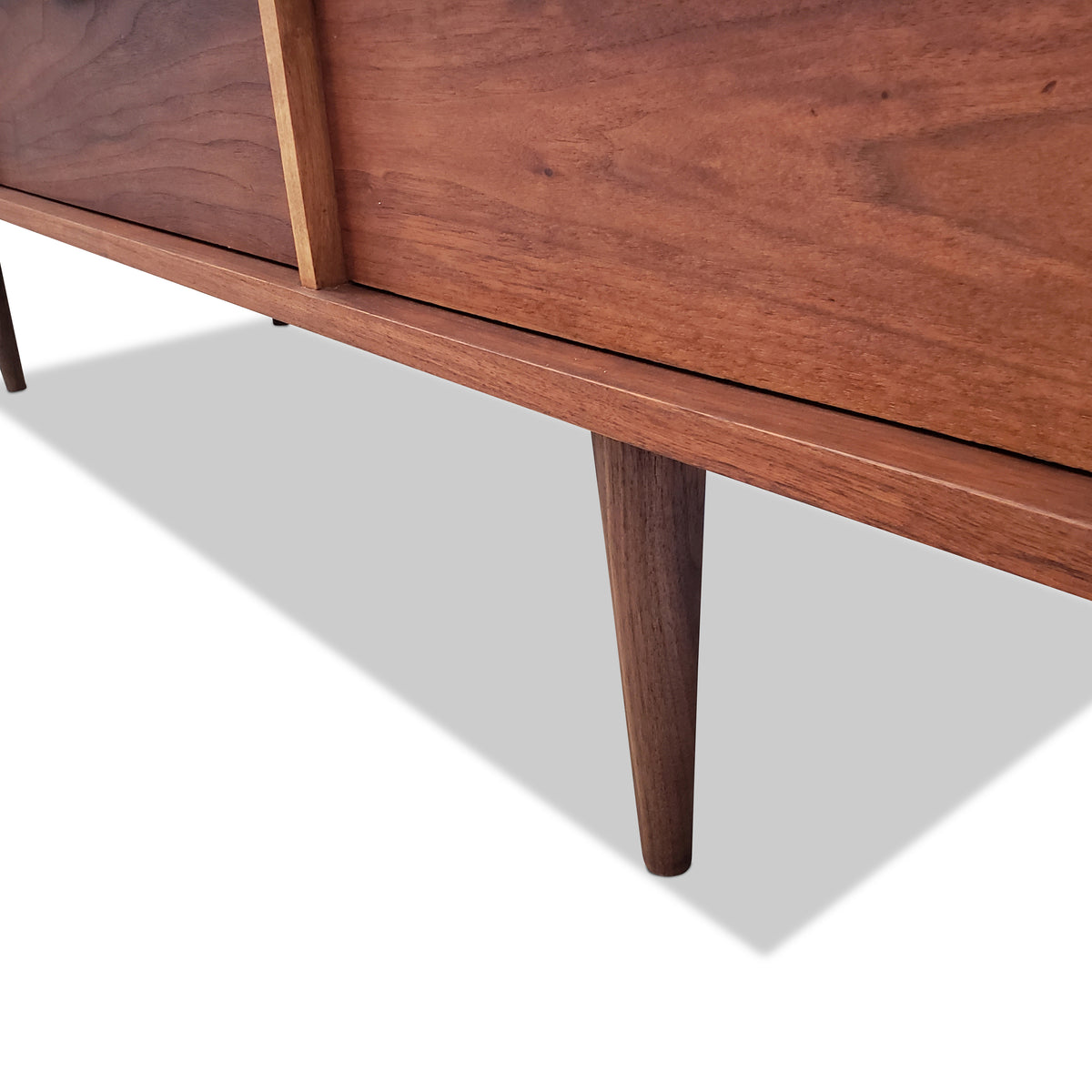 Vintage Walnut Nine Drawer Dresser