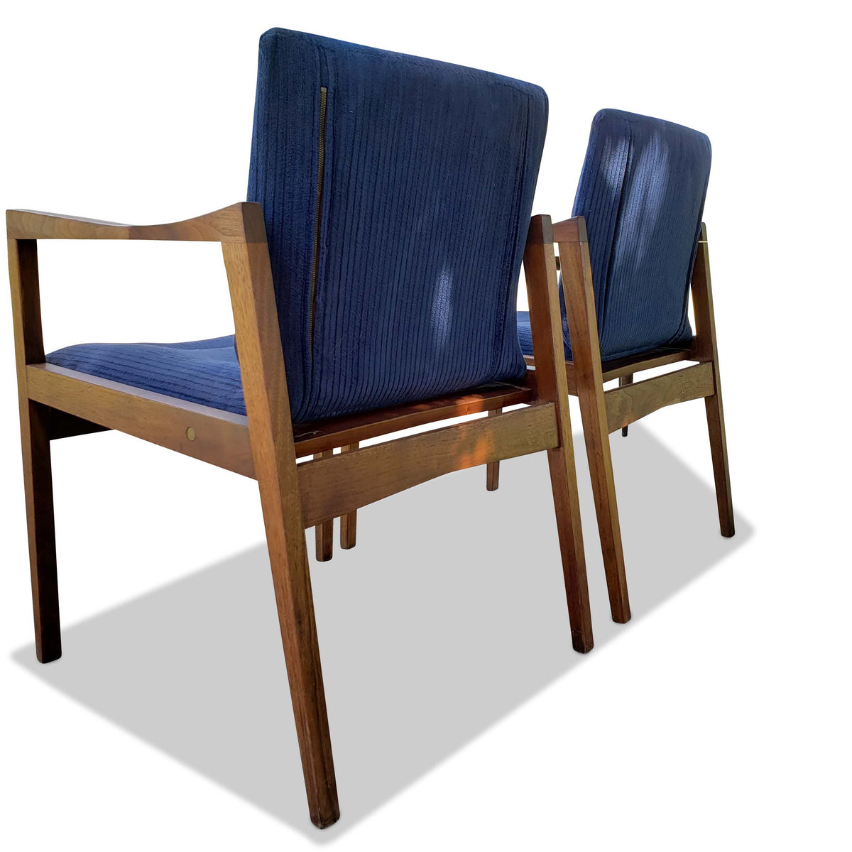 Pair of Mid-Century Lounge Chairs by Walter Nugent
