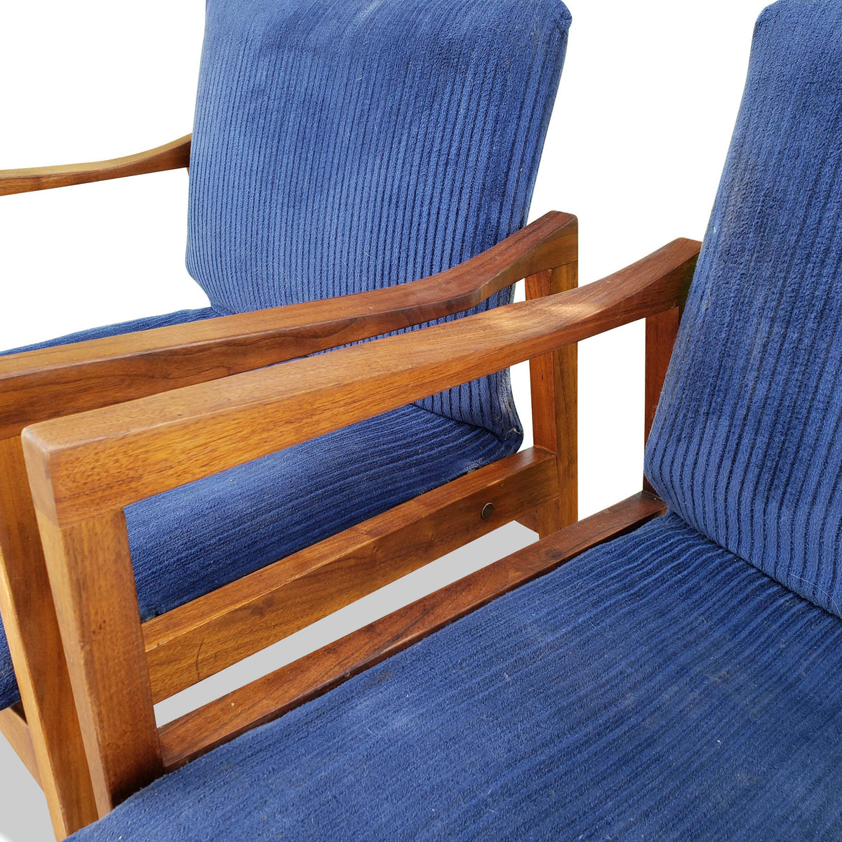 Pair of Mid-Century Lounge Chairs by Walter Nugent