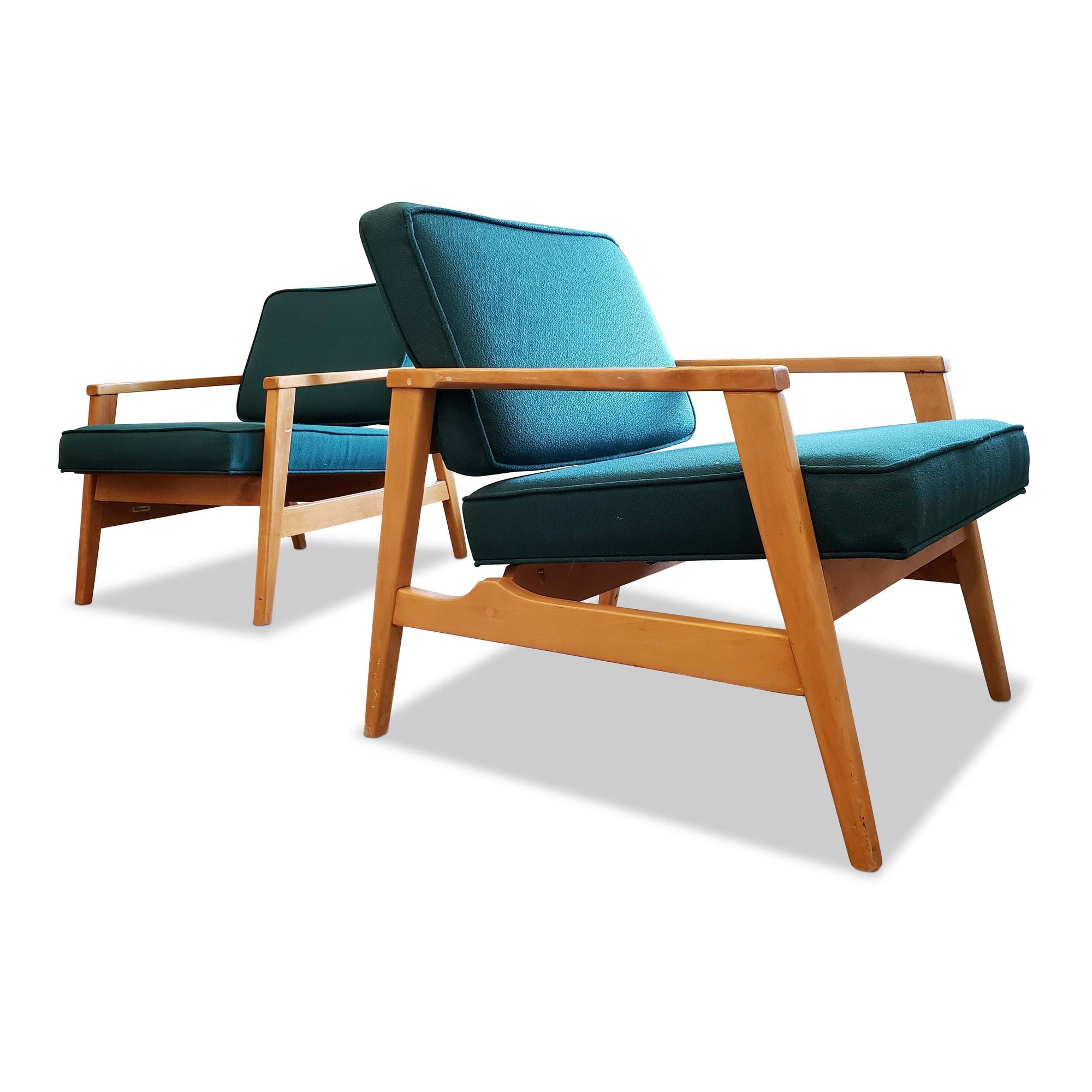Pair of Mid Century Lounge Chairs by Jan Kuypers