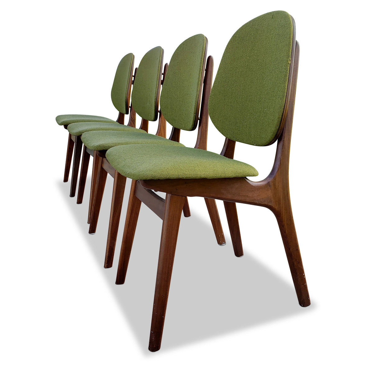 Danish Dining Chairs by Arne Hovmand Olsen