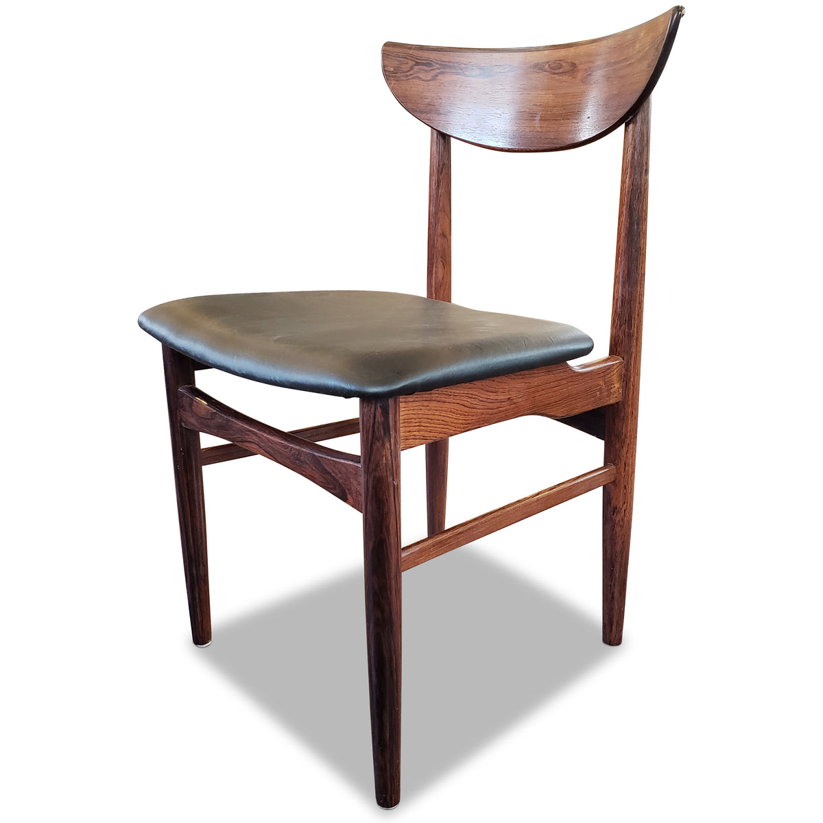 Brazilian Rosewood Dining Chairs by Dyrlund