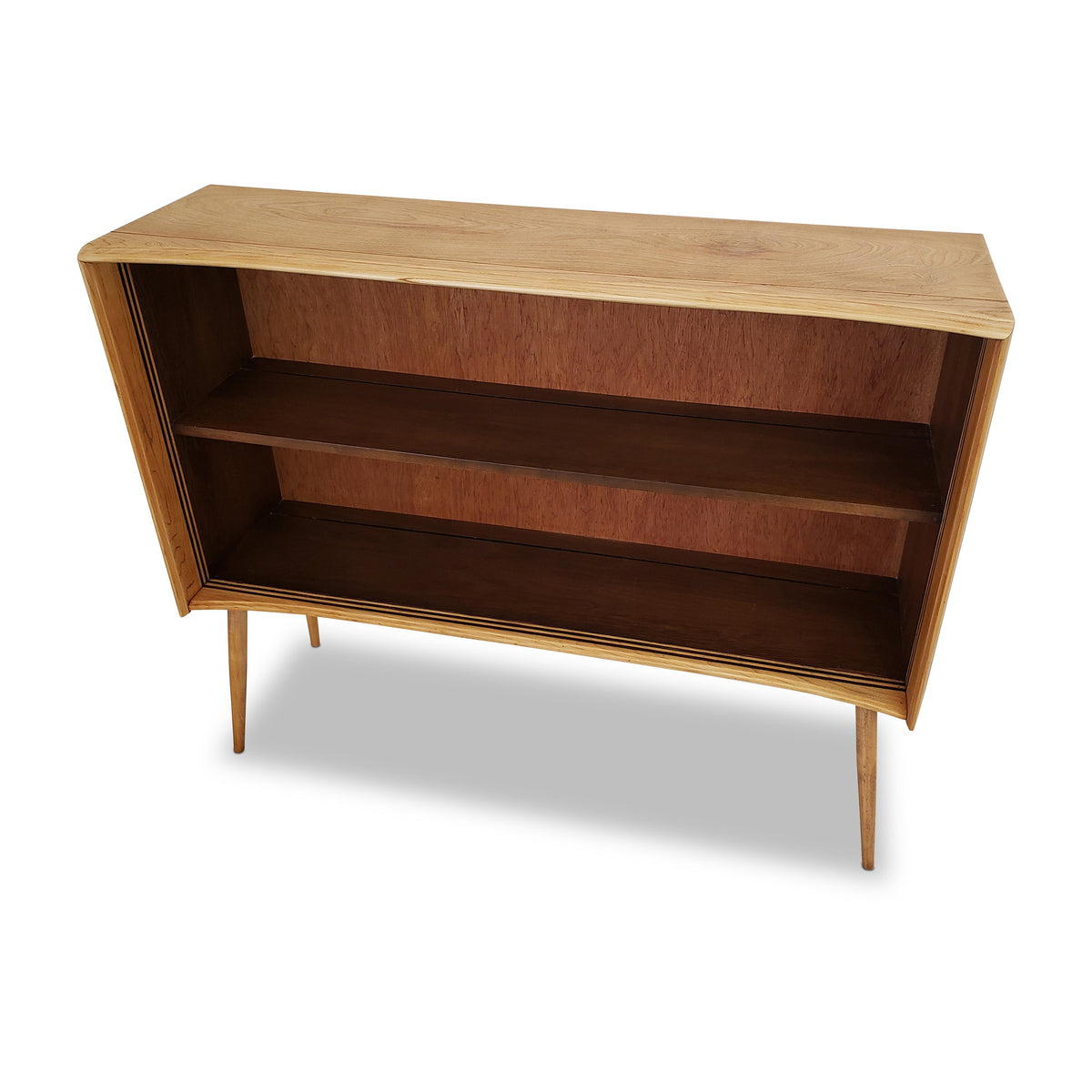 Deilcraft Walnut and Ash Bookcase