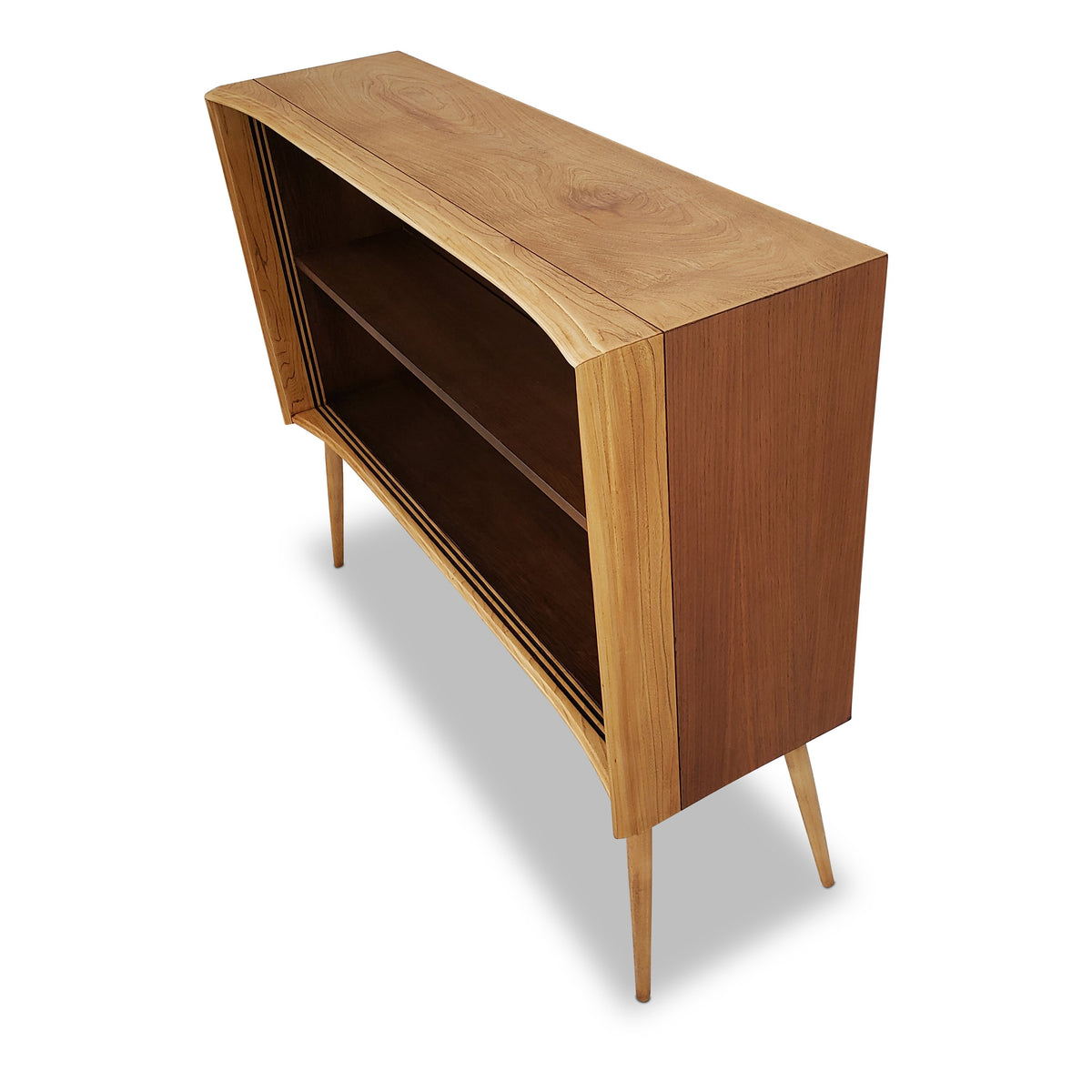 Deilcraft Walnut and Ash Bookcase