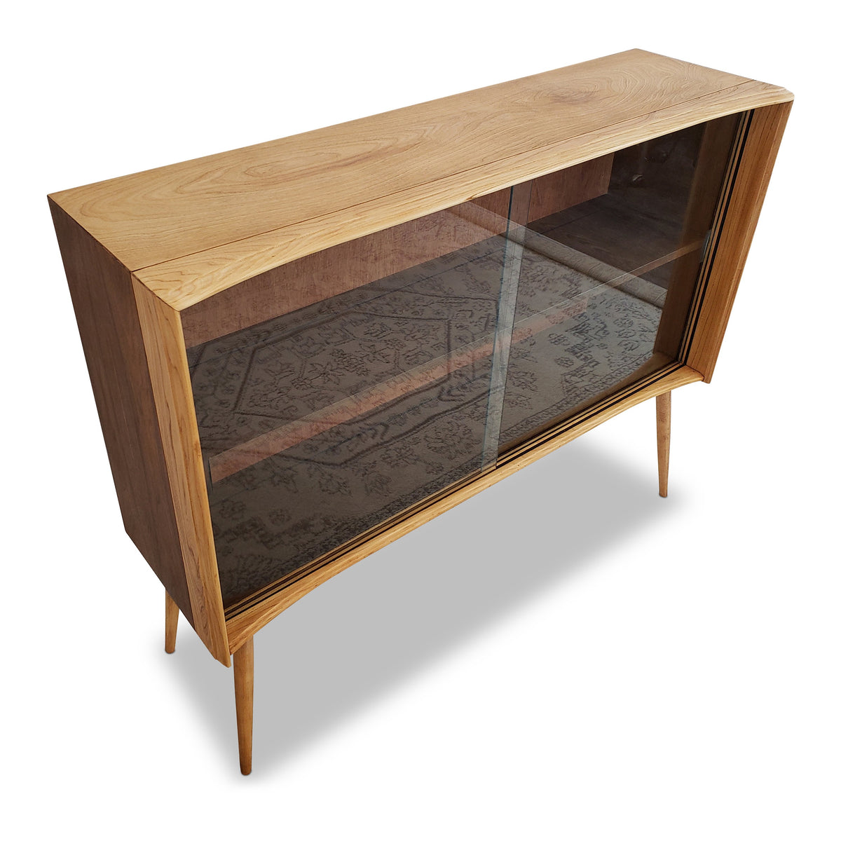 Deilcraft Walnut and Ash Bookcase