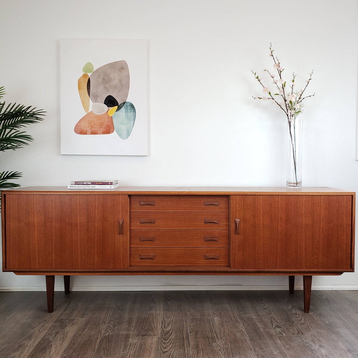 Teak Sideboard by Clausen and Son