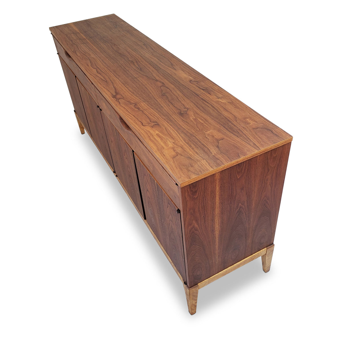 Walnut Sideboard by Kaufman Furniture