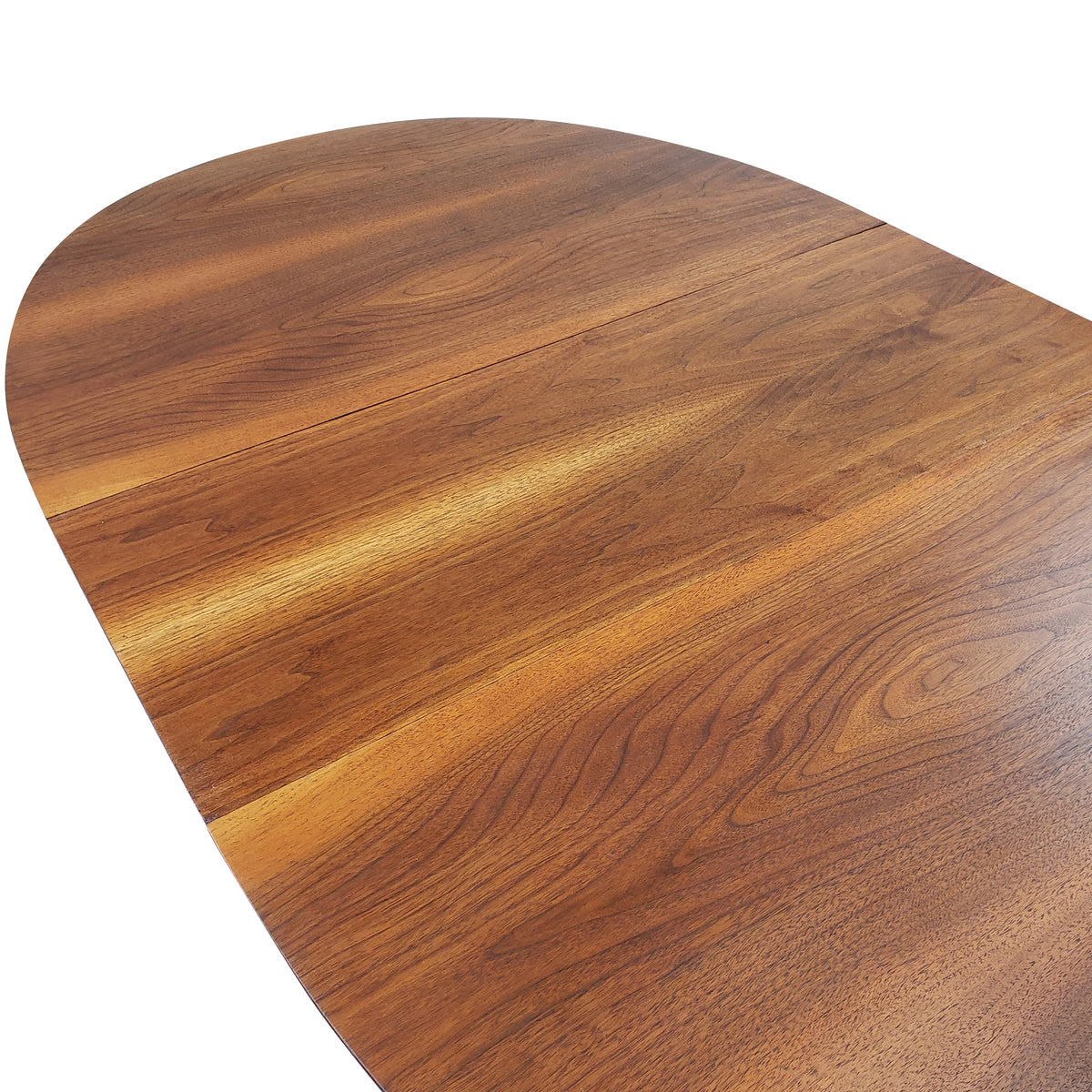 Oval Walnut Dining Table by Deilcraft