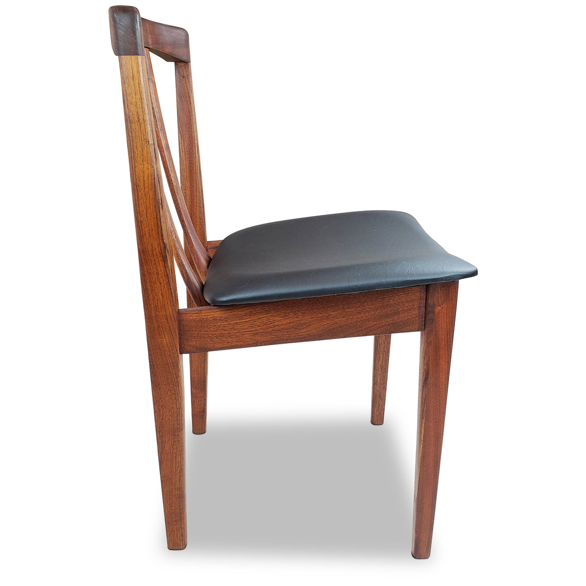 Vintage Walnut Dining Chairs by Honderich Furniture Co.