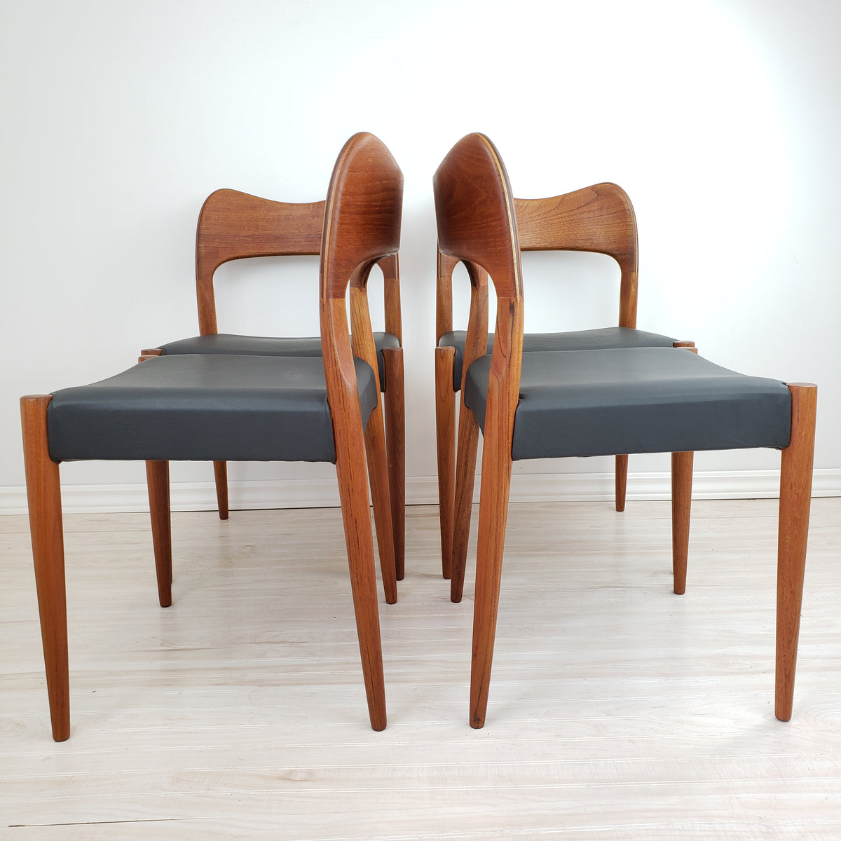 Arne Hovmand-Olsen Teak Dining Chairs