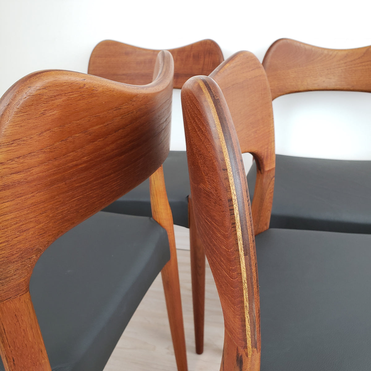 Arne Hovmand-Olsen Teak Dining Chairs