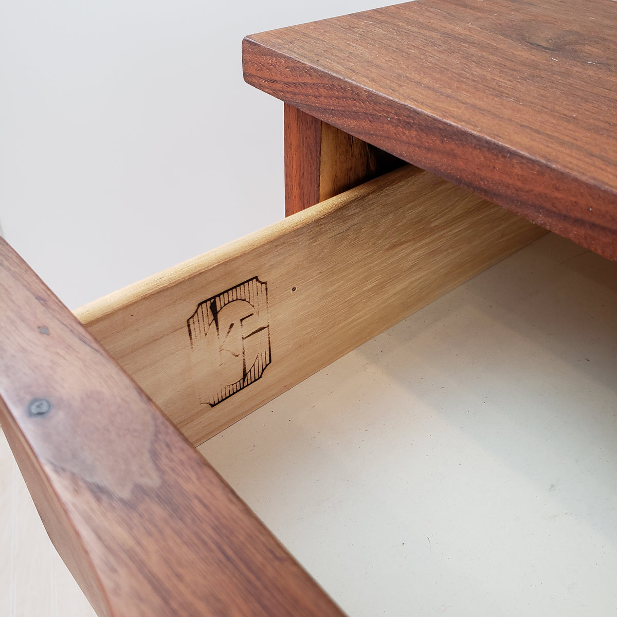 Walnut Nine Drawer Dresser by Kaufman Furniture