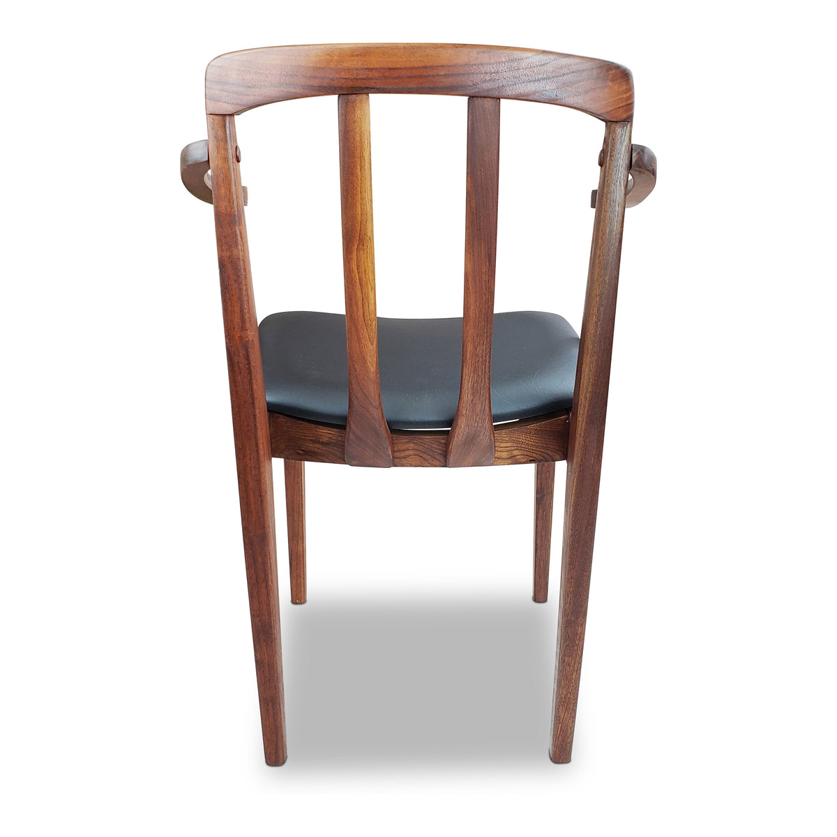 Vintage Walnut Dining Chairs by Honderich Furniture Co.