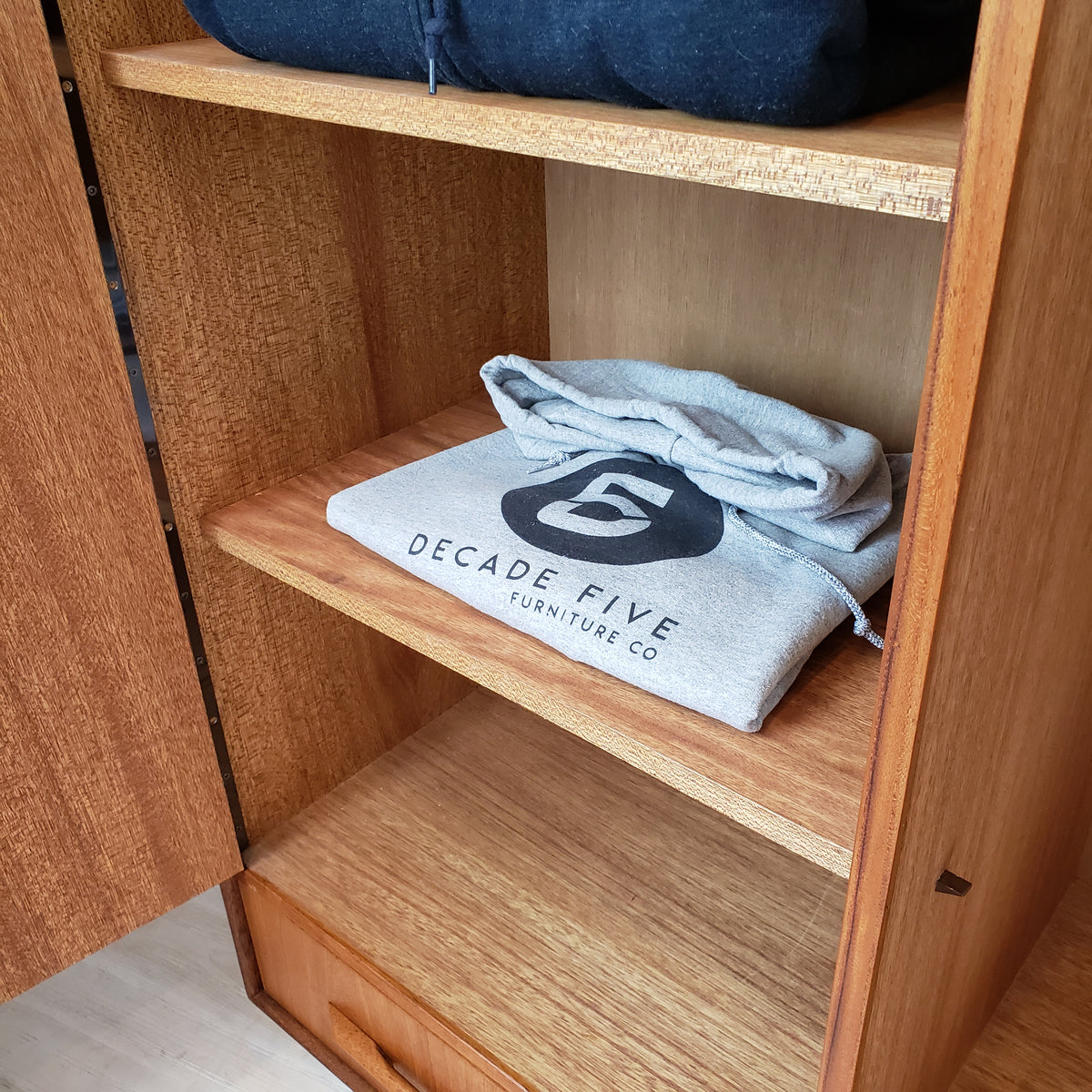 Mid Century Teak Upright Dresser