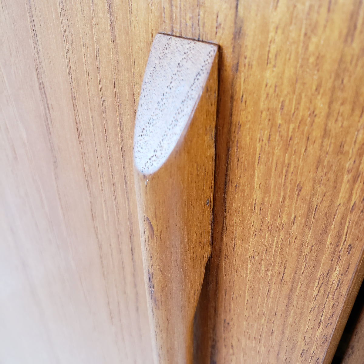 Mid Century Teak Upright Dresser