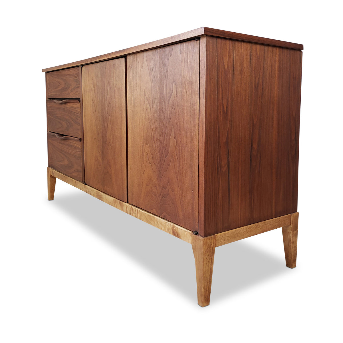 Walnut Sideboard by Kaufman Furniture