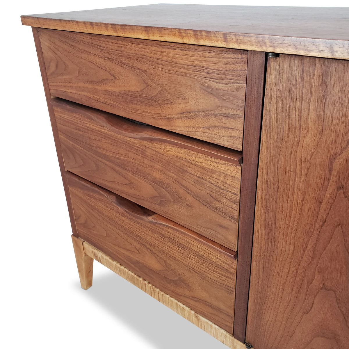 Walnut Sideboard by Kaufman Furniture