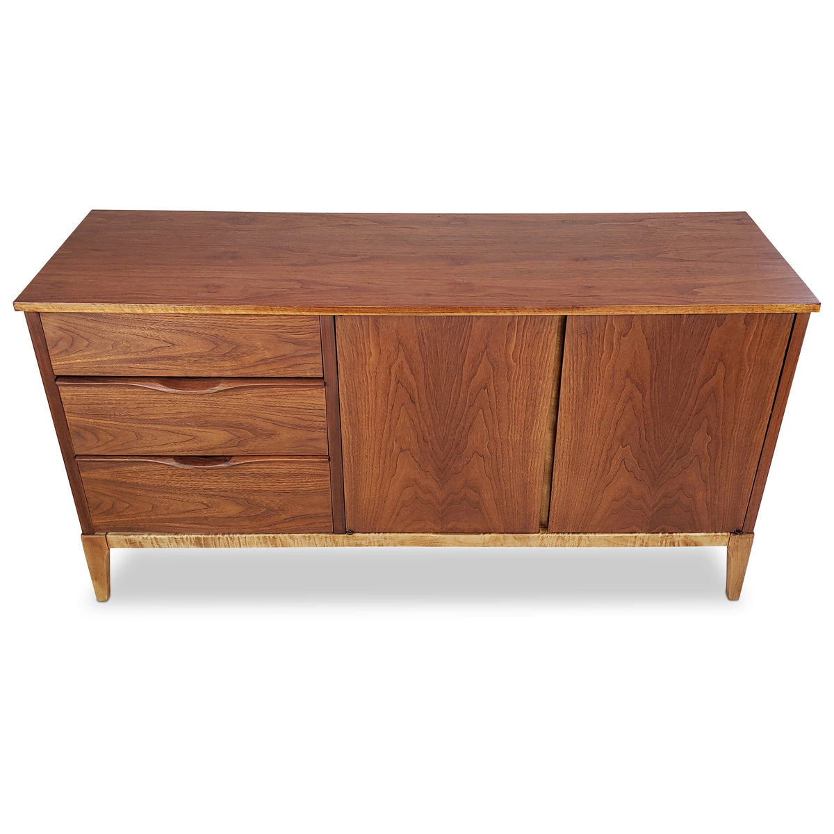 Walnut Sideboard by Kaufman Furniture