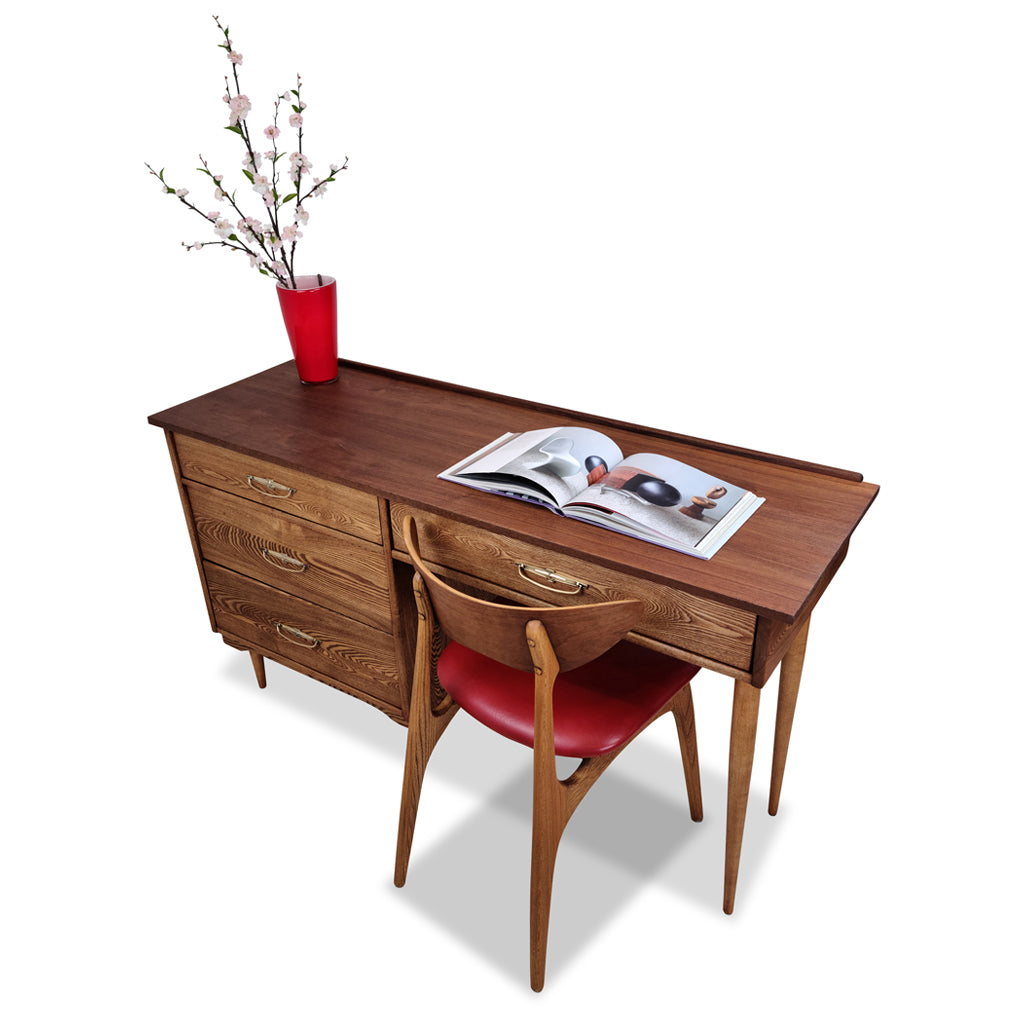 Oak and Walnut Desk