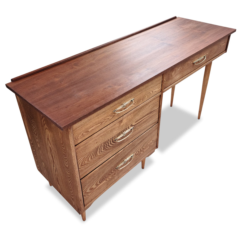 Oak and Walnut Desk