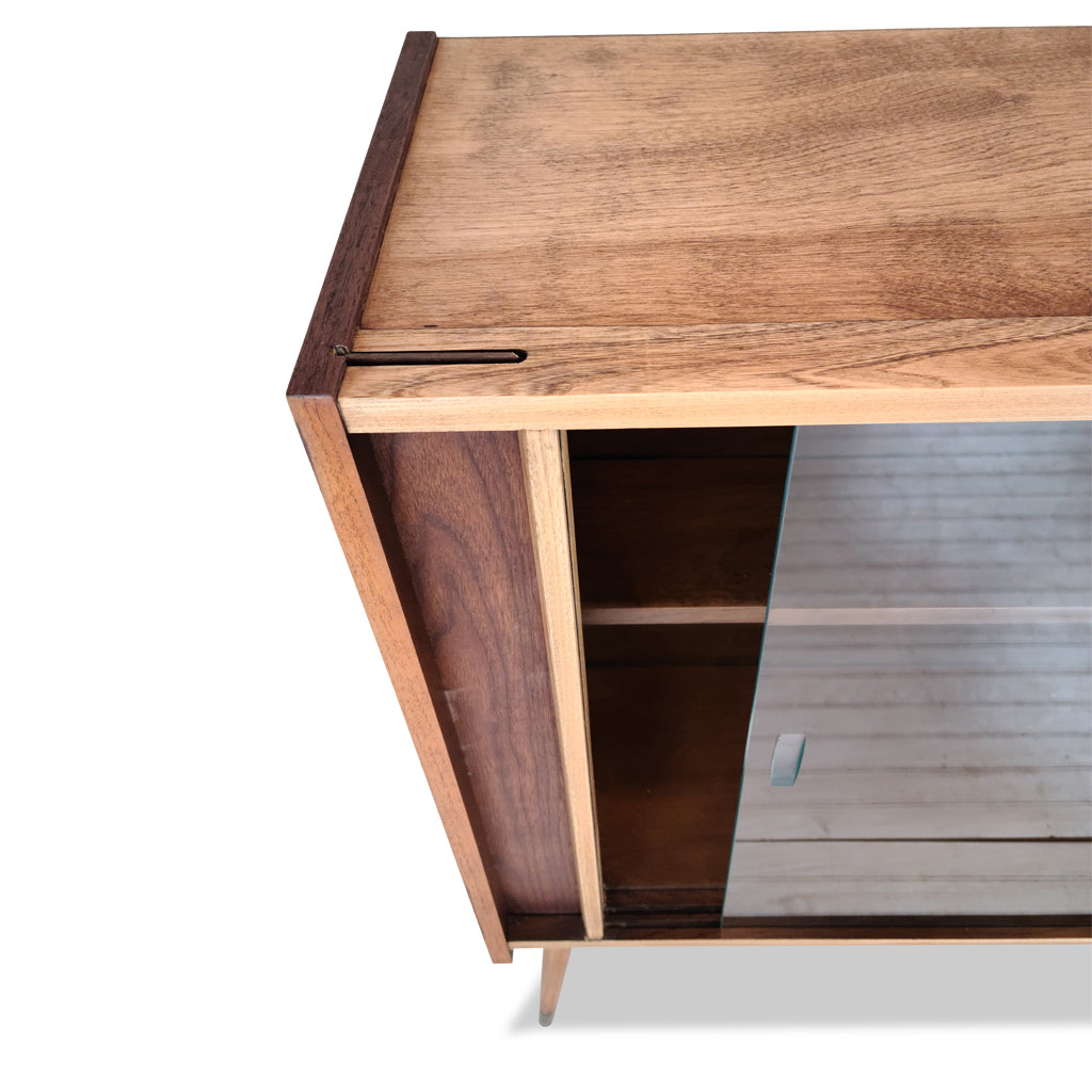 Walnut and Ash Display Case