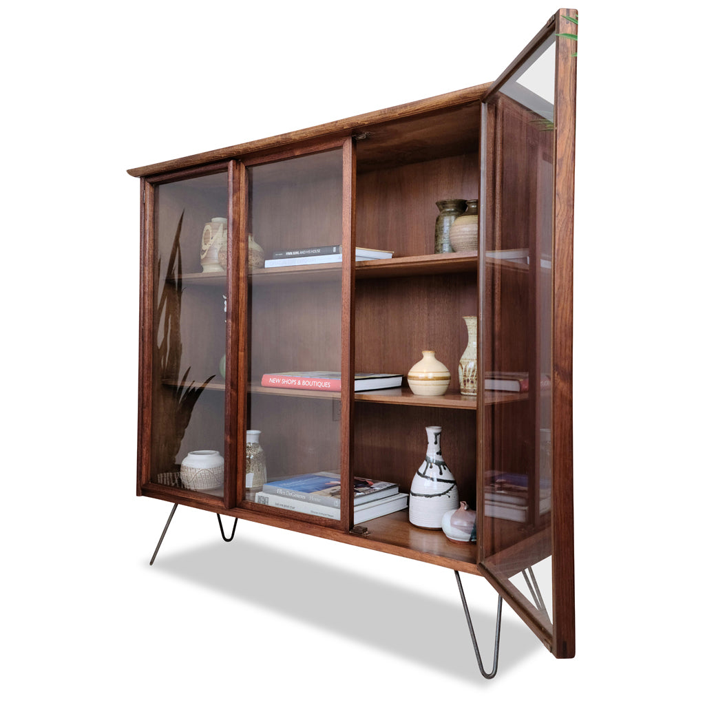mid-century modern Walnut Bookcase