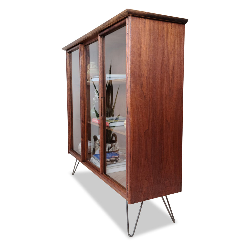 mid-century modern Walnut Bookcase