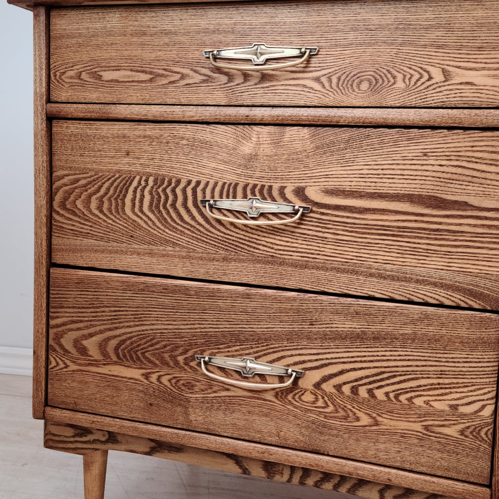 Oak and Walnut Desk