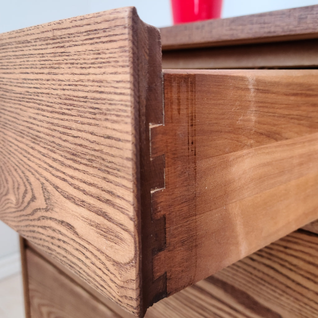 Oak and Walnut Desk