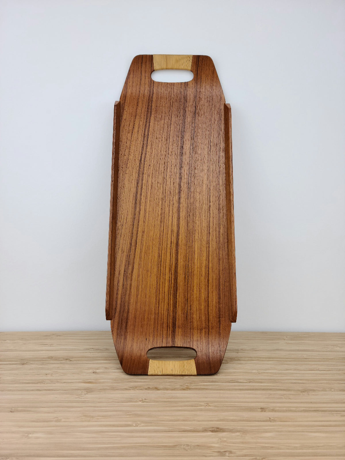 Teak Tray with Danish Cane
