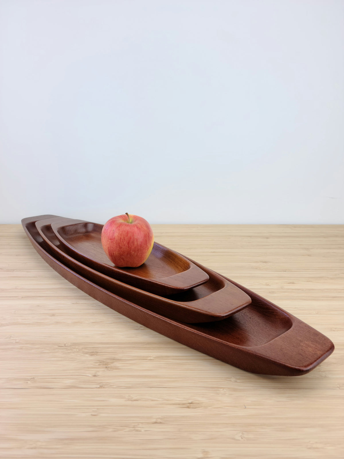Teak Tray Trio by Skjøde Skjern