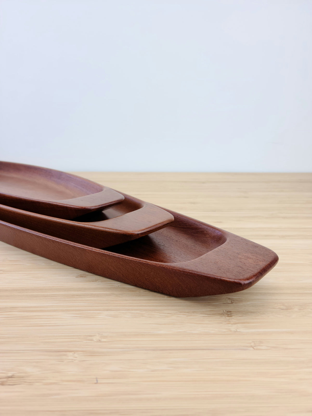 Teak Tray Trio by Skjøde Skjern
