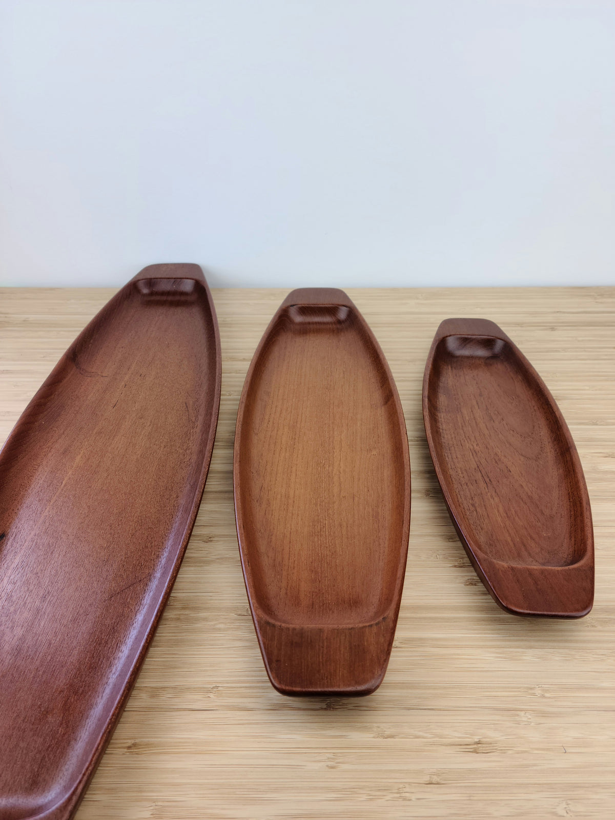 Teak Tray Trio by Skjøde Skjern