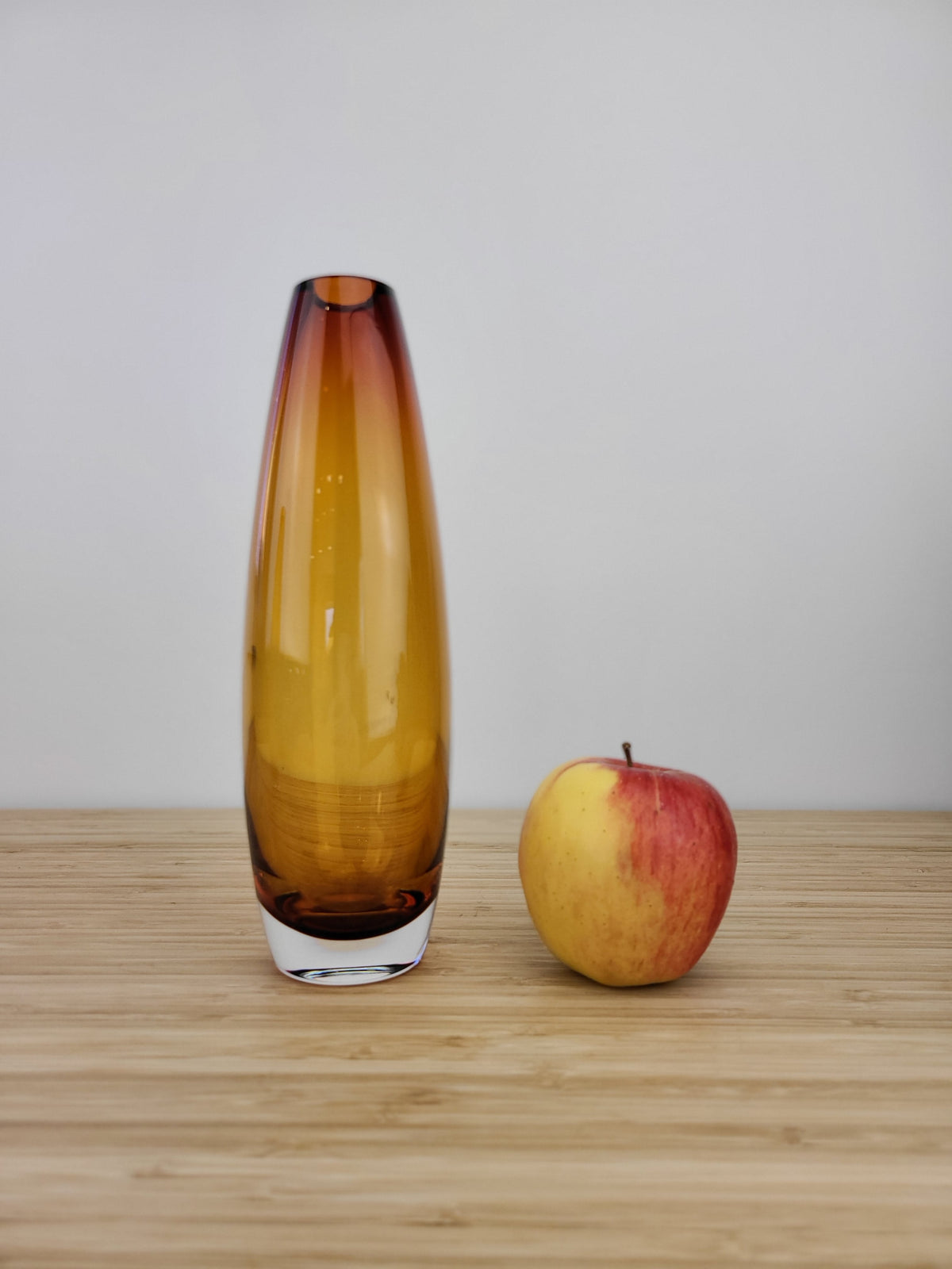 Pair of Amber Vases