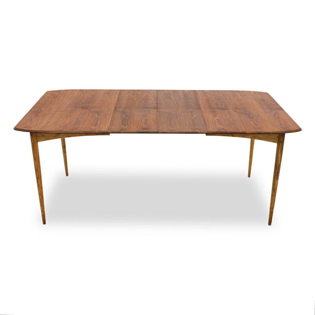 Mid Century Walnut Dining Table by Deilcraft