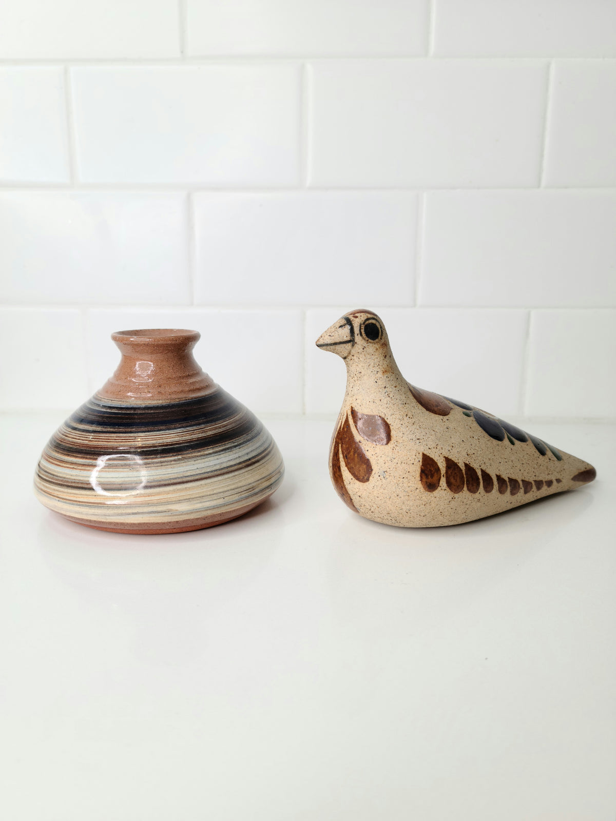 Tonala Bird and Vase Combo
