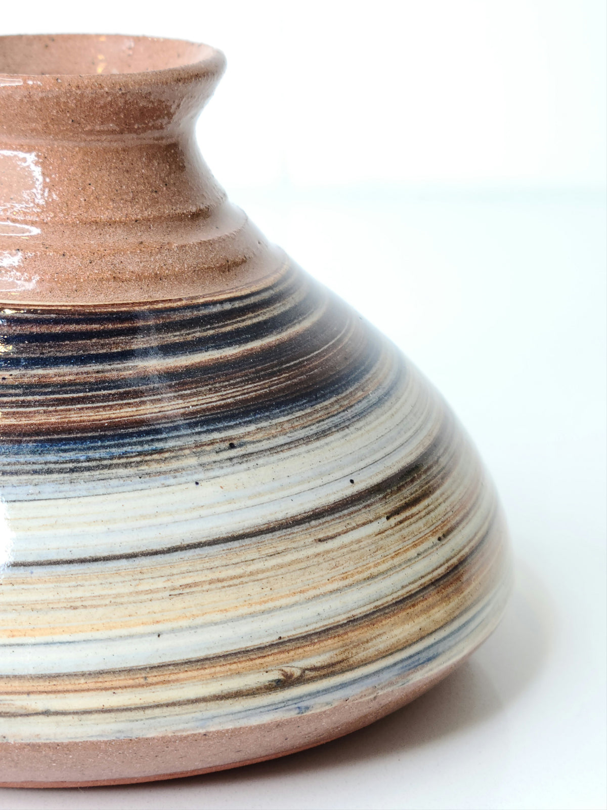 Mexican Tonala Bird and Earthenware Vase Combo