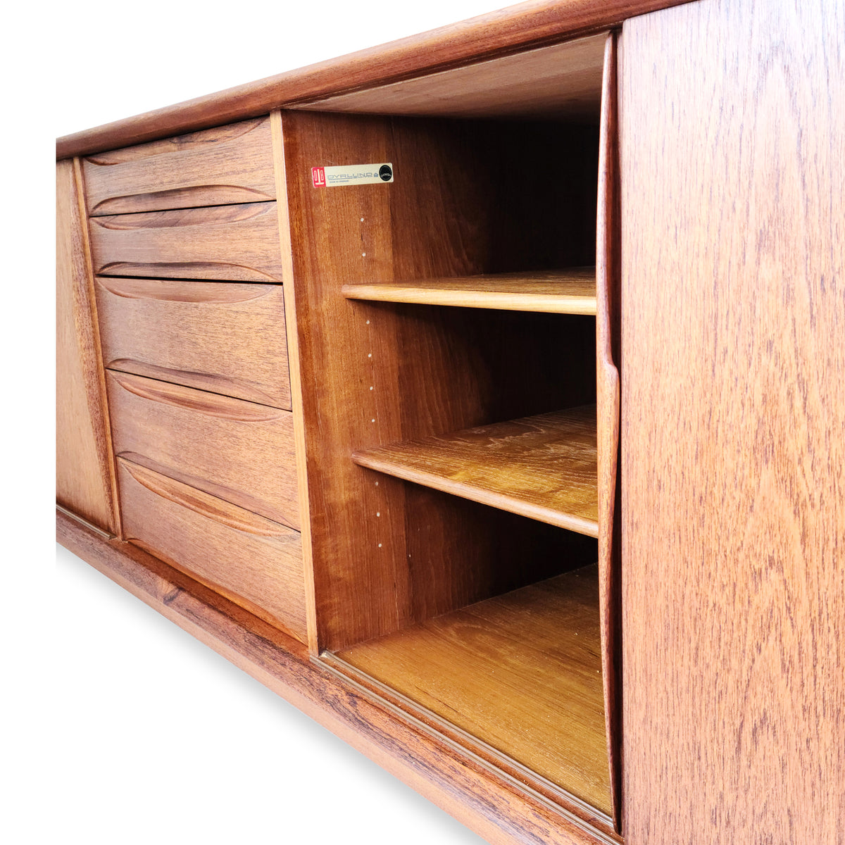 Danish Teak Sideboard by Dyrlund