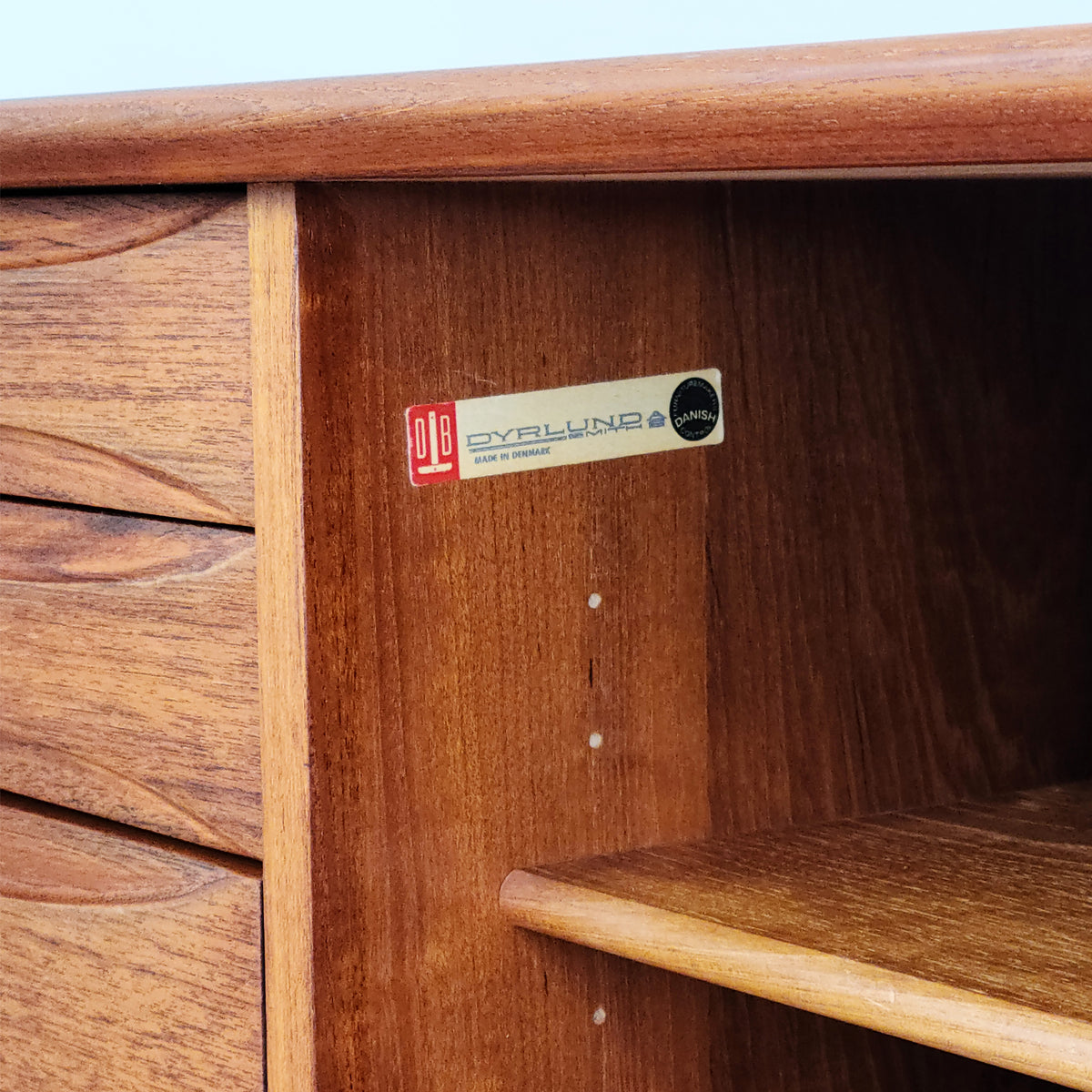 Danish Teak Sideboard by Dyrlund