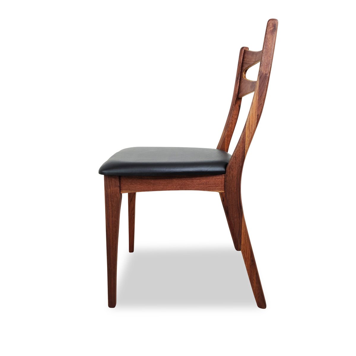 Vintage Walnut Dining Chairs by Deilcraft