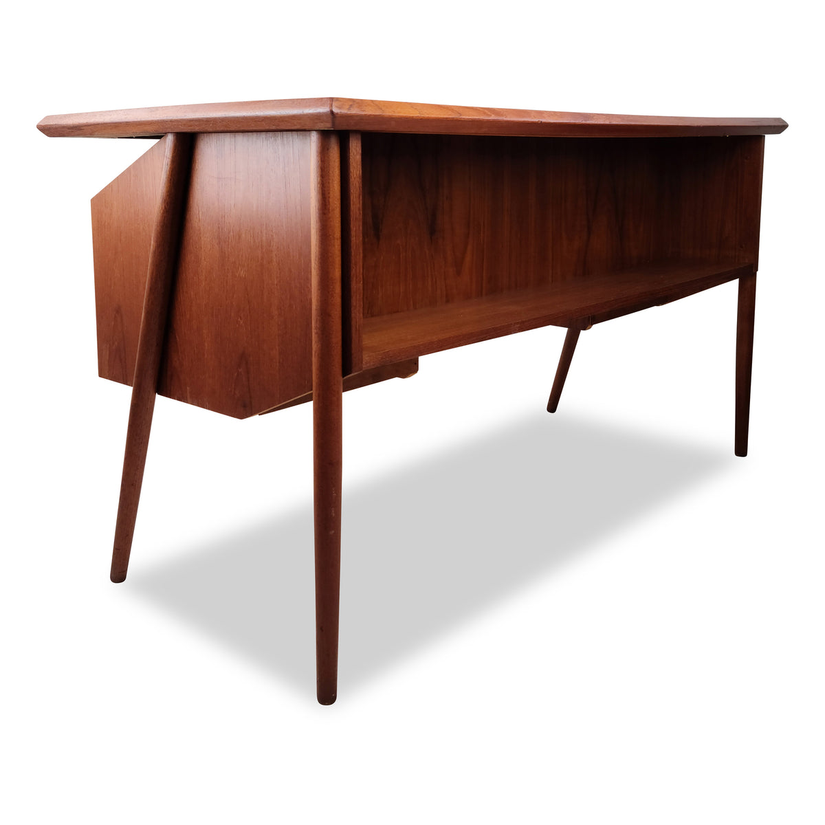 Teak discount desk scandinavian