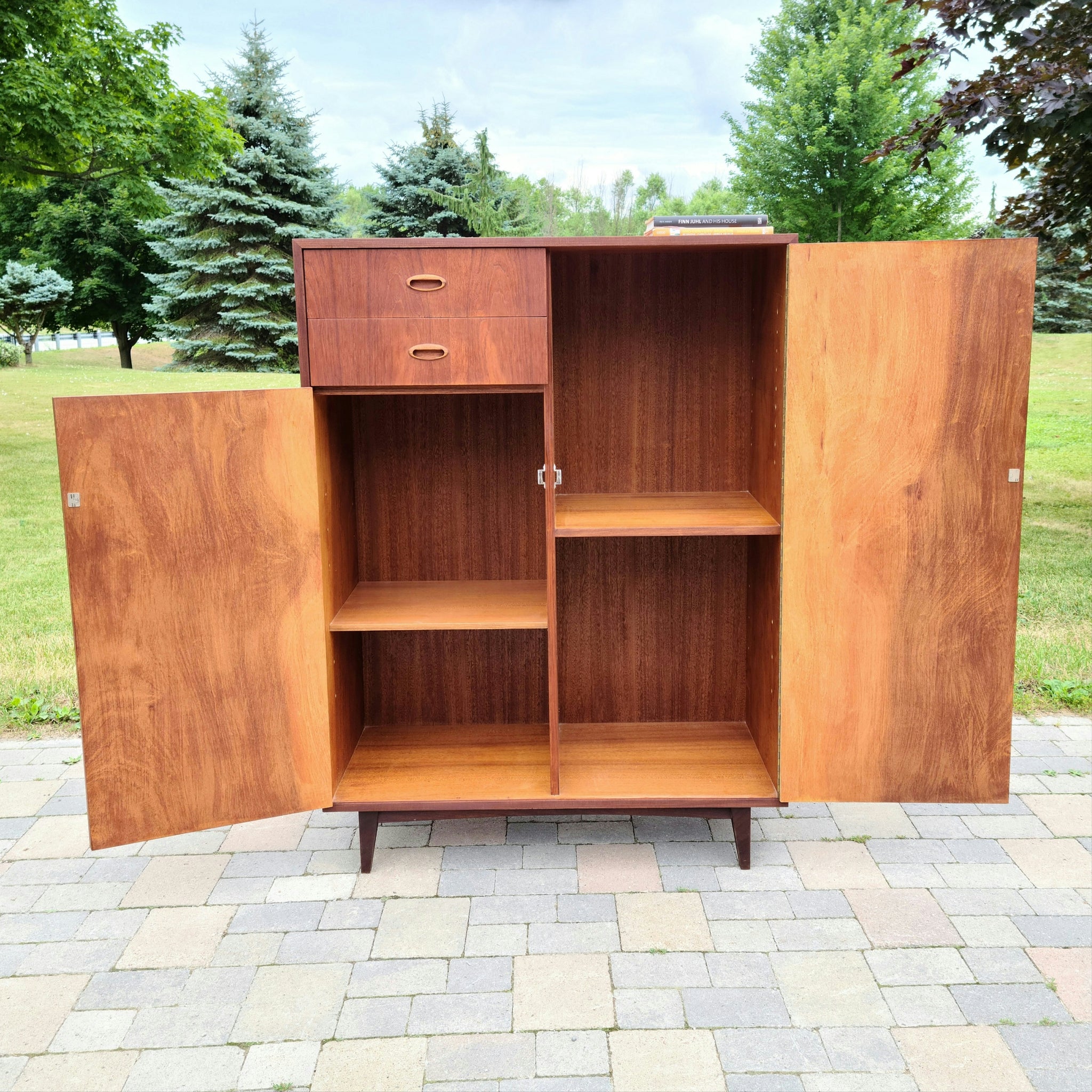 Teak Upright Dresser Decade Five Furniture Co.
