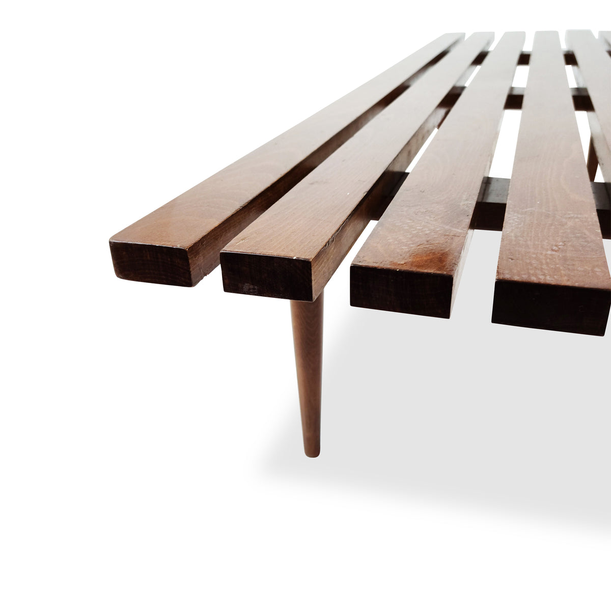 Vintage Slatted Coffee Table/Bench