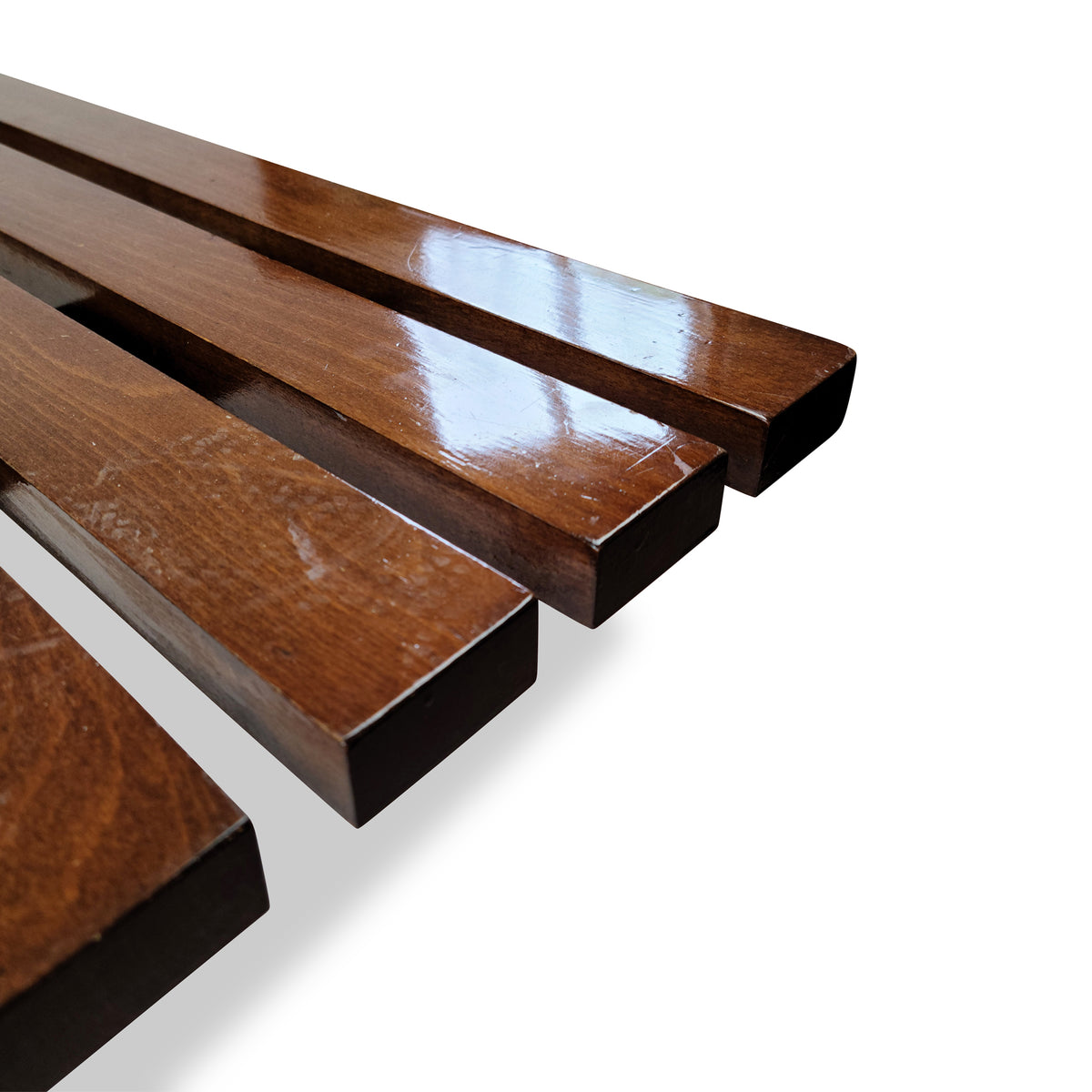 Vintage Slatted Coffee Table/Bench