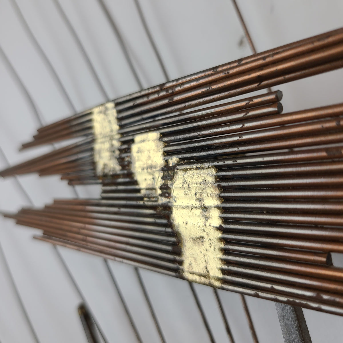 Brutalist Sunburst Wall Sculpture