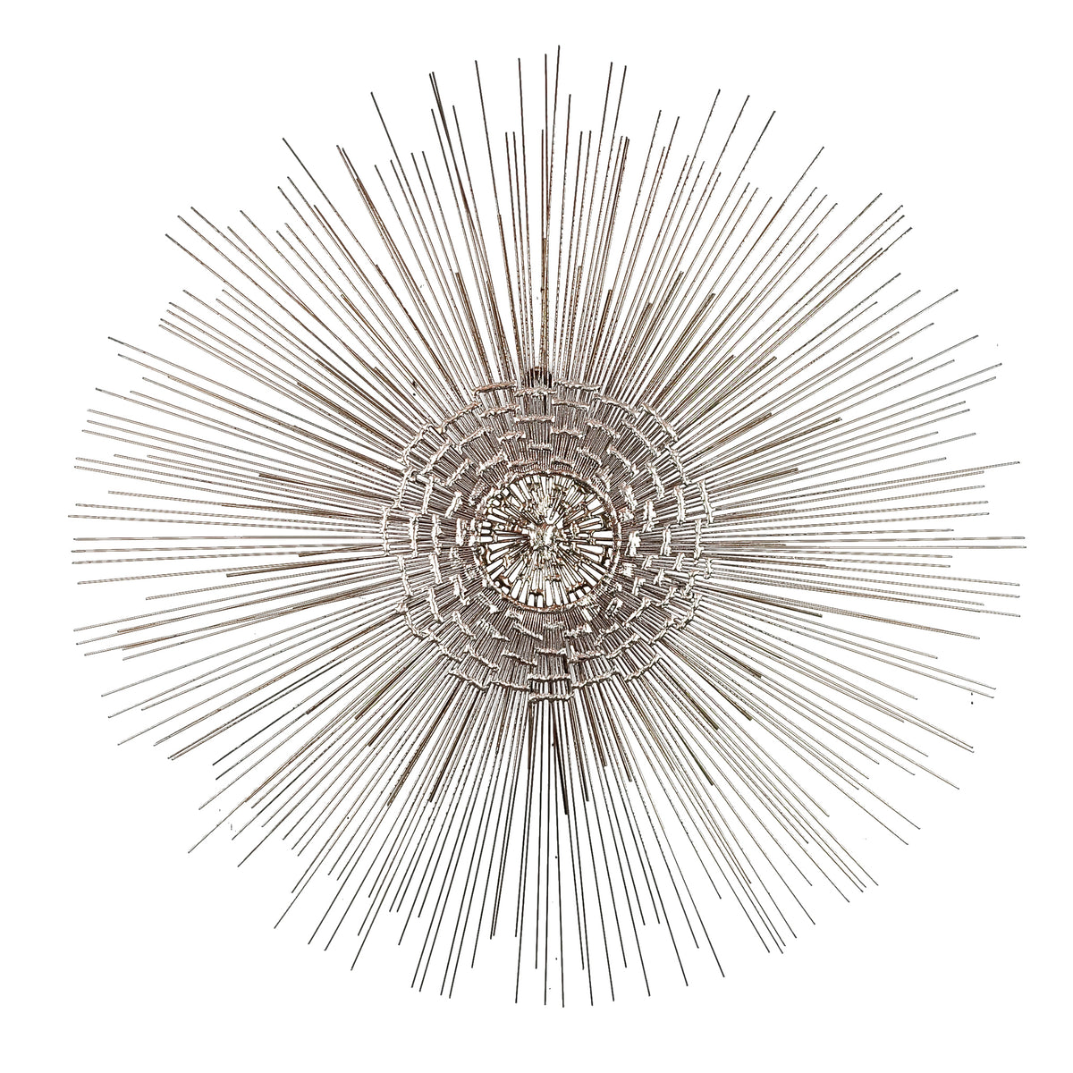 Vintage Sunburst Sculpture Curtis Jere
