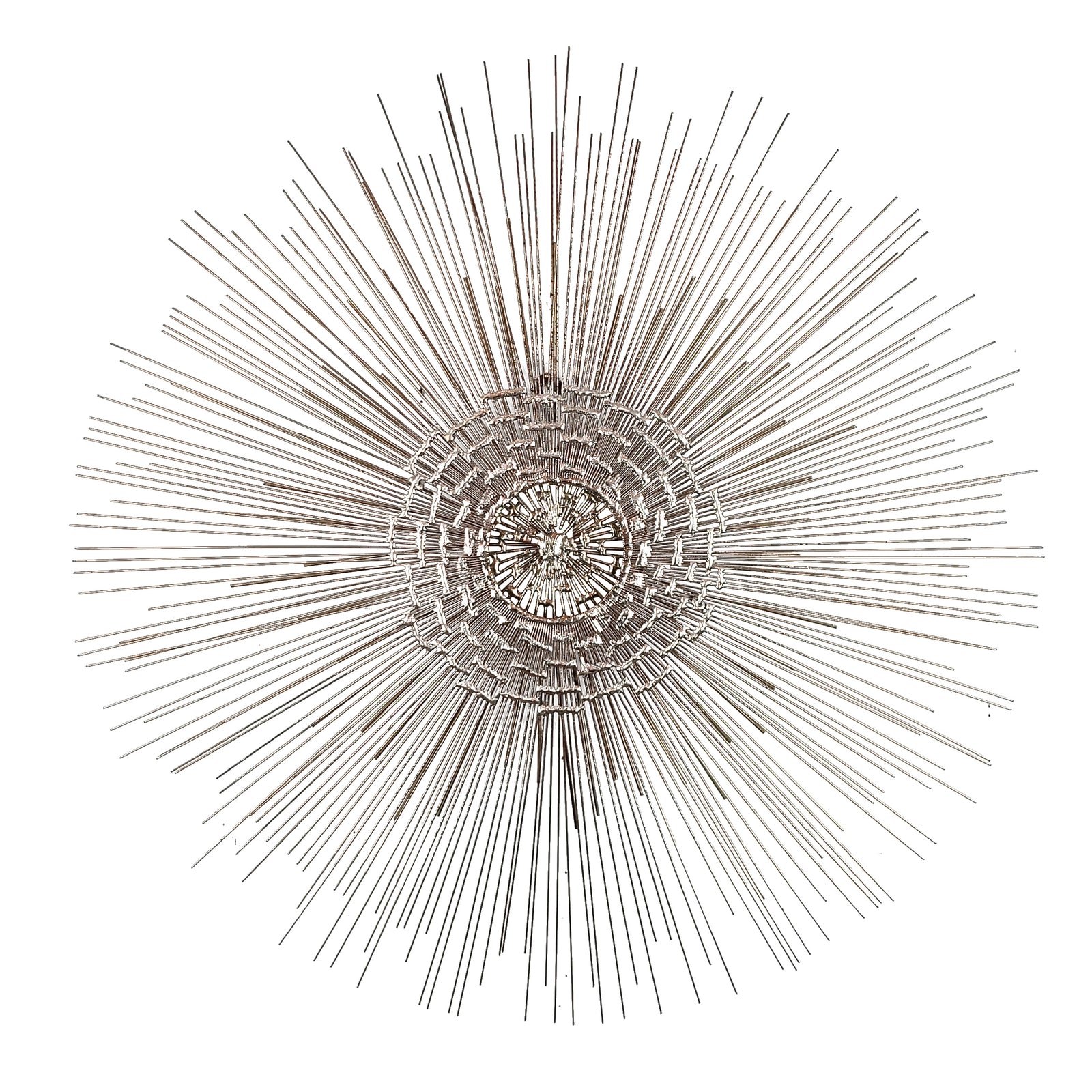 Vintage Sunburst Sculpture Curtis Jere