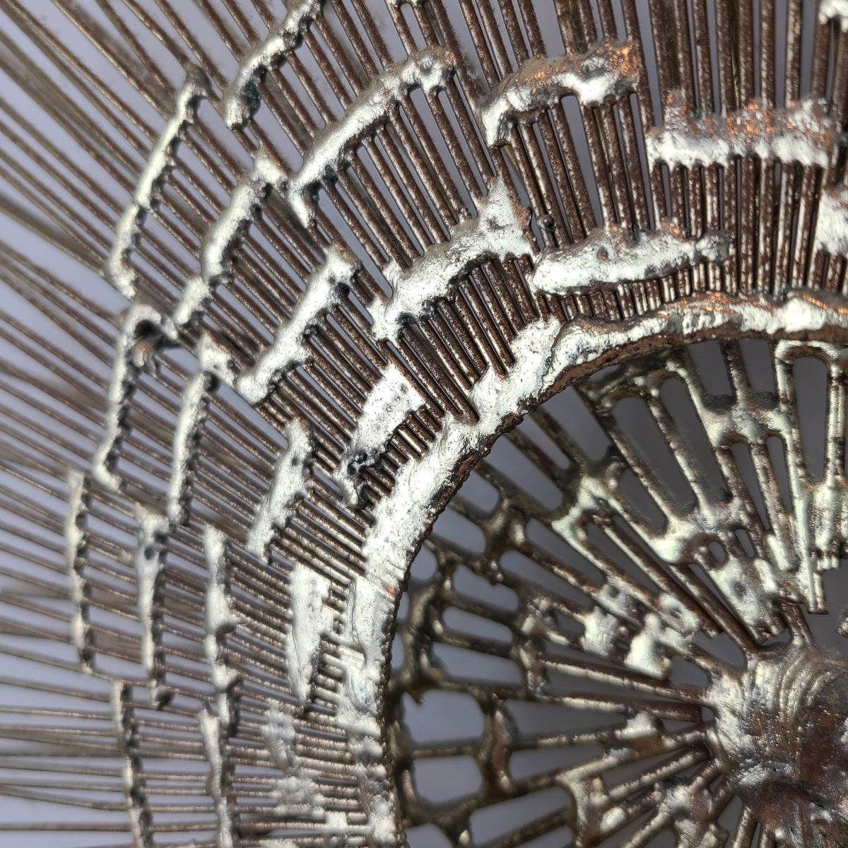 Vintage Sunburst Sculpture